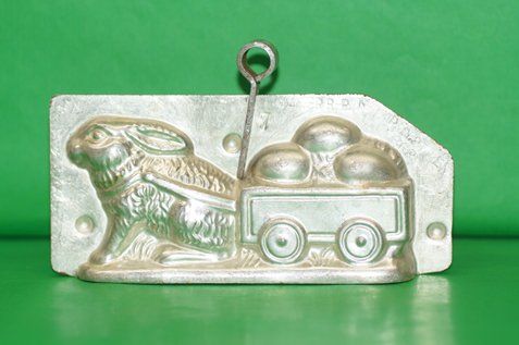 Teglie da forno: Osterhasen-Schokoladen-Giessform antik – Usato da Wittenbach venduto da 5Aurum
