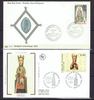 Andorra franz FDC 1964 und 1995
