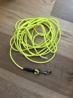 Hundeleine neongelb mit Karabiner ca. 5m