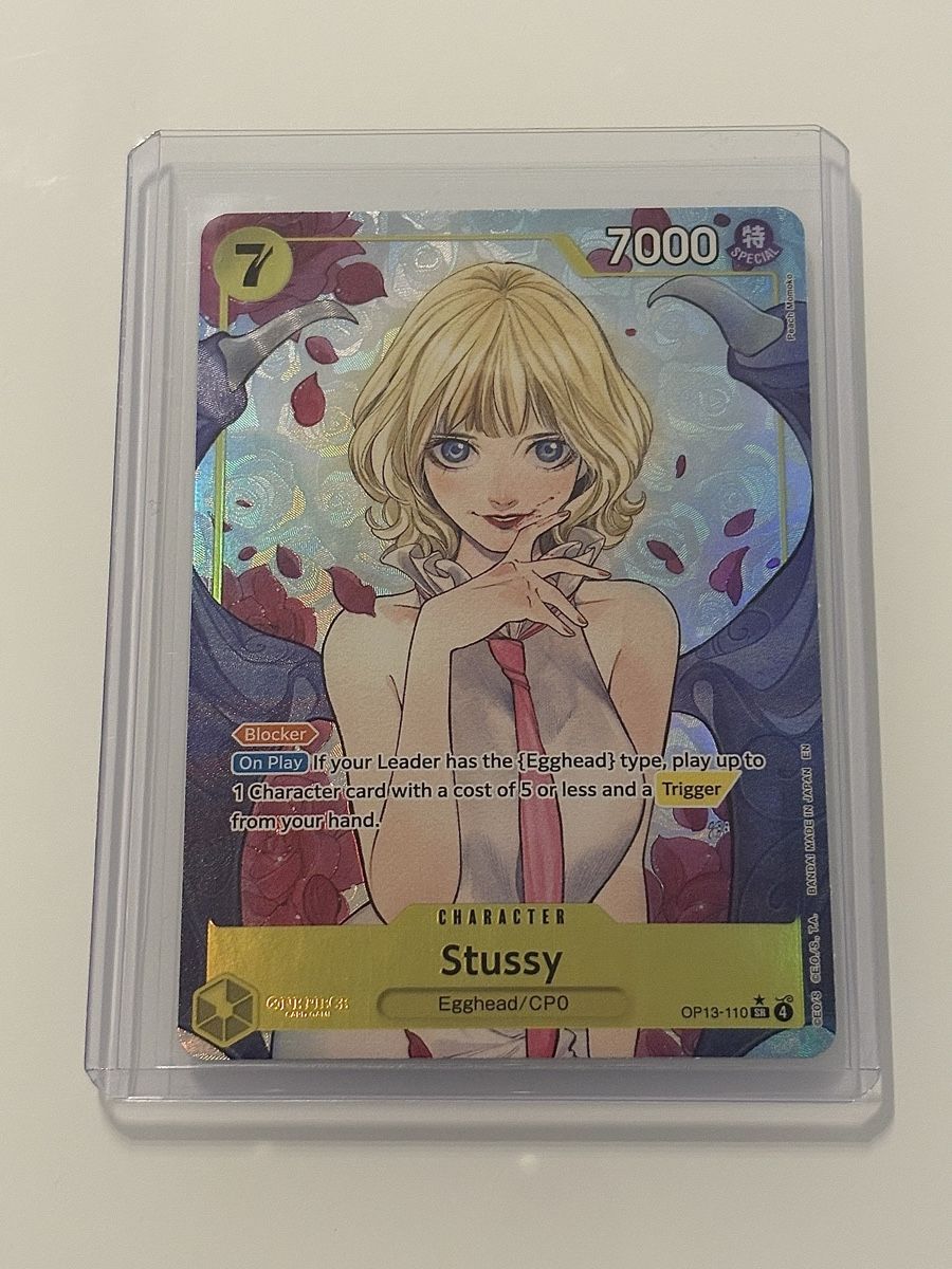 Bandai Carte collezionabili: One Piece TCG - Stussy OP13-110 – Nuovo (secondo la descrizione) da Pieterlen venduto da Mira_o7