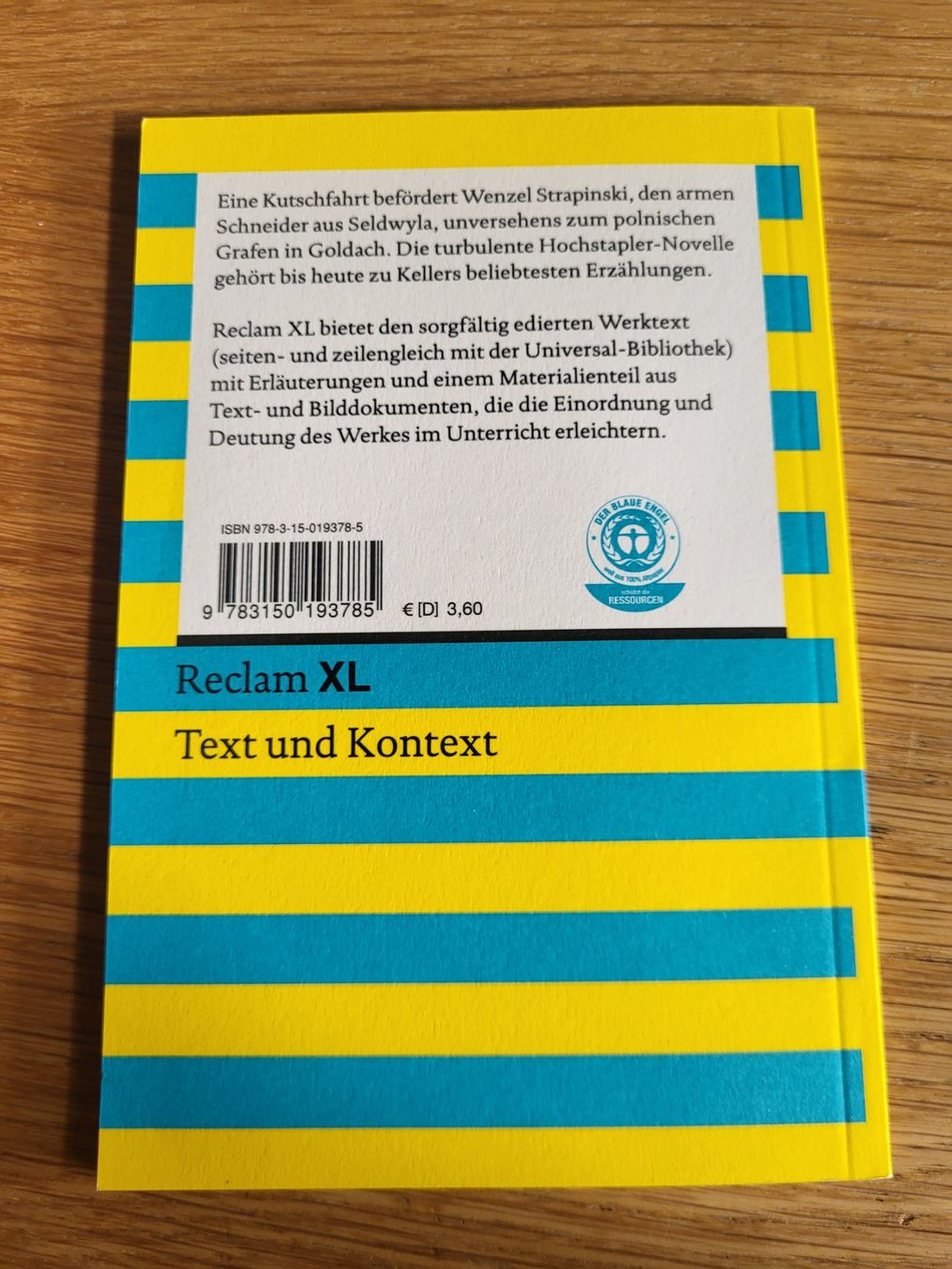 Libri: Buch Kleider machen Leute von Gottfried Keller – Usato da Hagenbuch ZH venduto da KleinerFeigling99 1