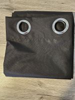 Vorhang schwarz, 85x 200cm, neu!