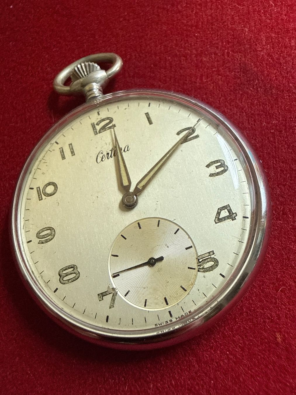 Certina Orologi: Certina Taschenuhr 48 mm – Usato da Pfeffingen venduto da Allhandelklgwatches