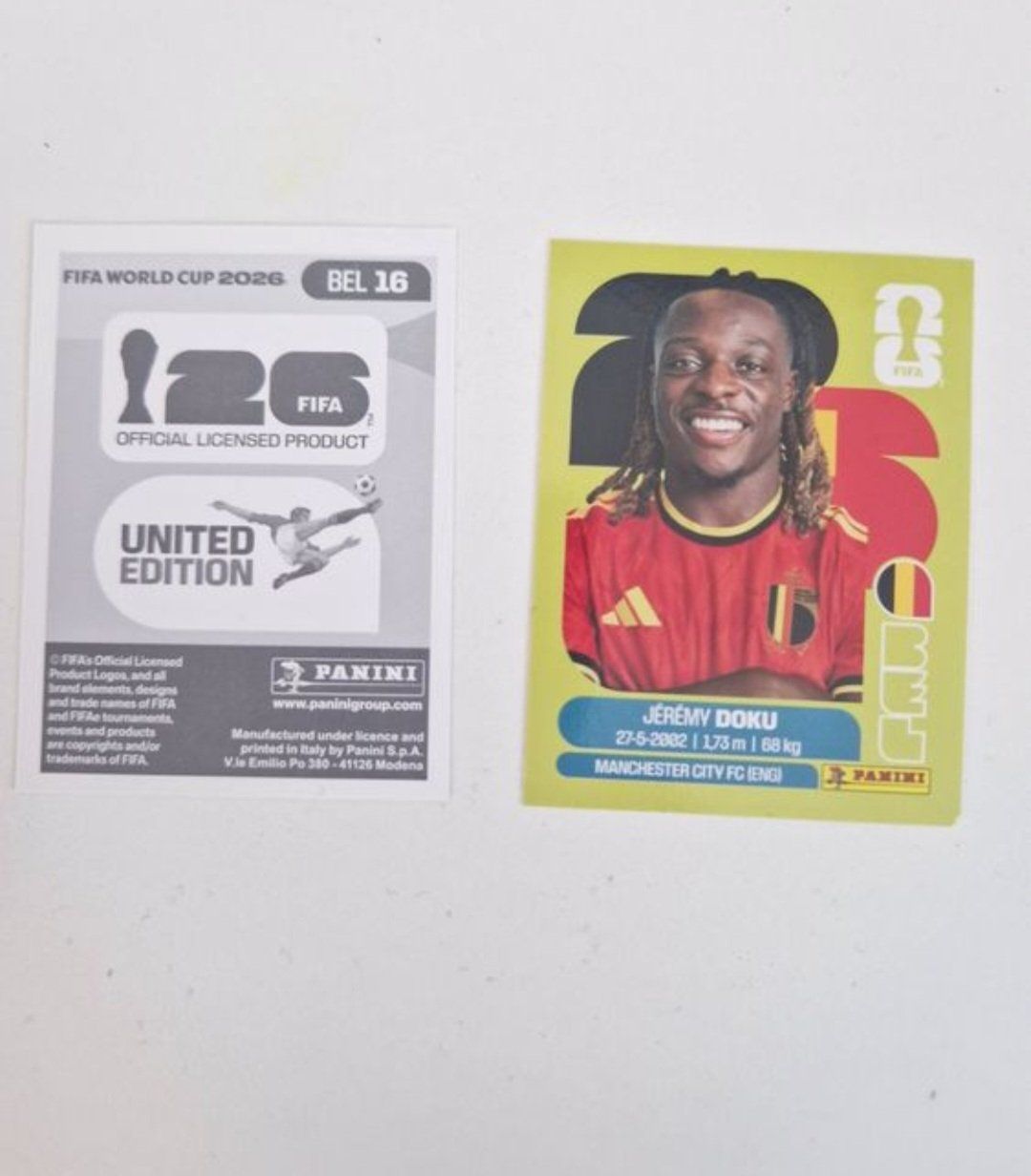 Panini Cartes à collectionner: Panini Sticker BEL16 – Neuf (Voir description) à Stüsslingen par white_angel86