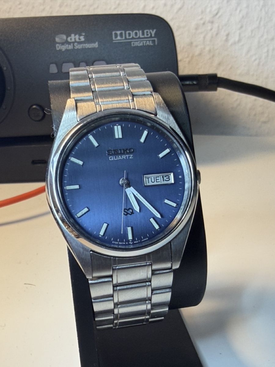 Seiko Orologi: Seiko Blue Dial 5Y23-8A11 Uhr – Usato da Zürich venduto da Rocola26