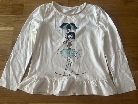 Langärmliges Shirt für Mädchen