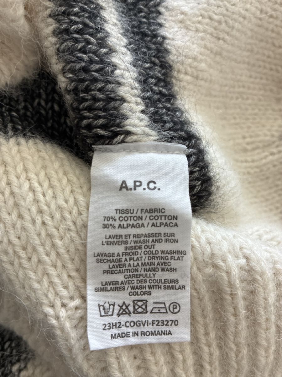 Apc Pullover & Sweatshirts: A.P.C. Pullover  Baumwolle Alpakawolle Grösse S – Gebraucht aus Winterthur von vel_6txj 3