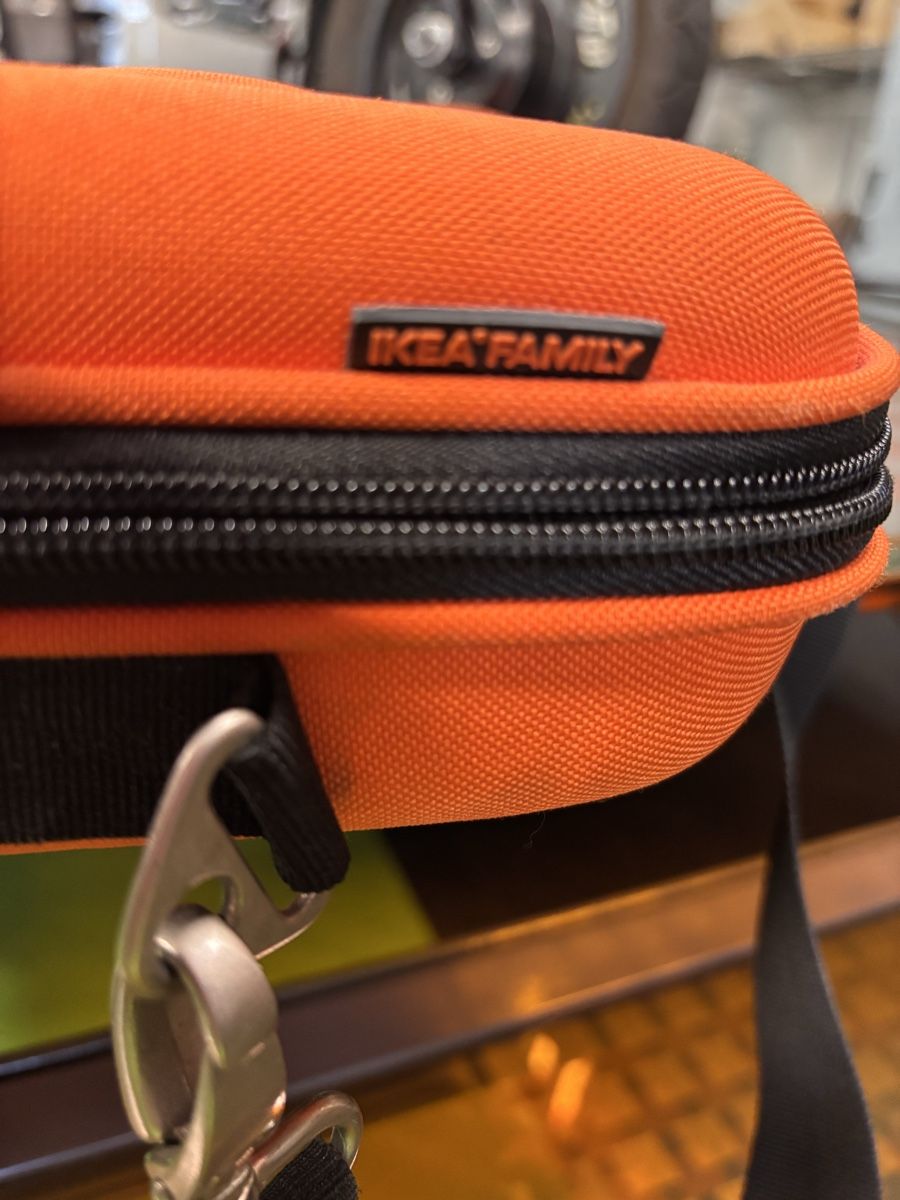 Ikea Taschen: Labtop Case Notebook Tasche Ikea Family orange – Gebraucht aus Basel von Piggamusse 4