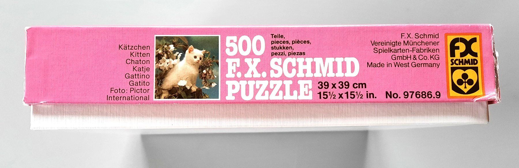 Puzzle: F.X.Schmid Puzzle 500er Kätzchen – Usato da Stettlen venduto da wewe54 1