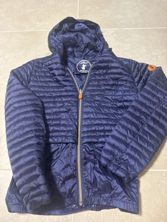 Save The Duck Jacke mit Kapuze dunkelblau guter Zustand