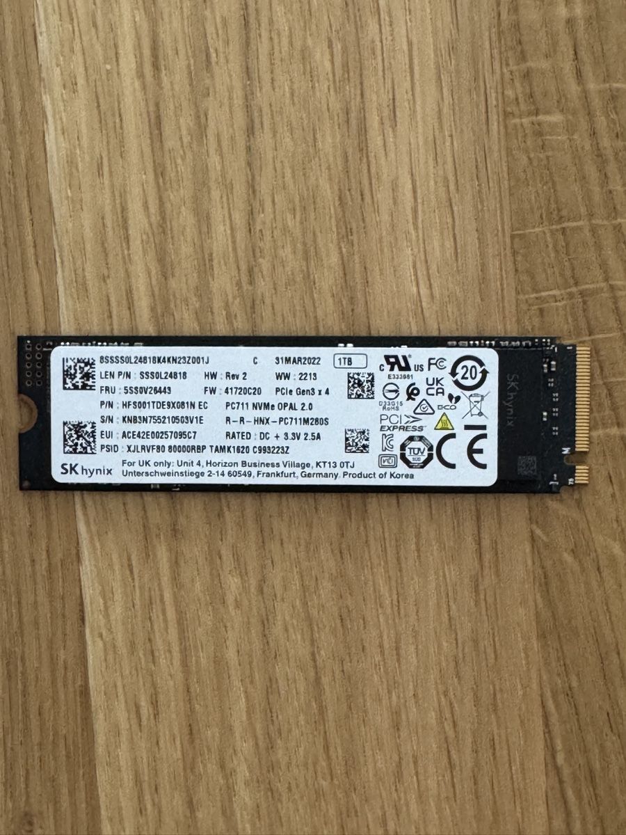 Dischi rigidi: SK Hynix SSD 1TB NVMe  – Usato da Goldau venduto da vcore