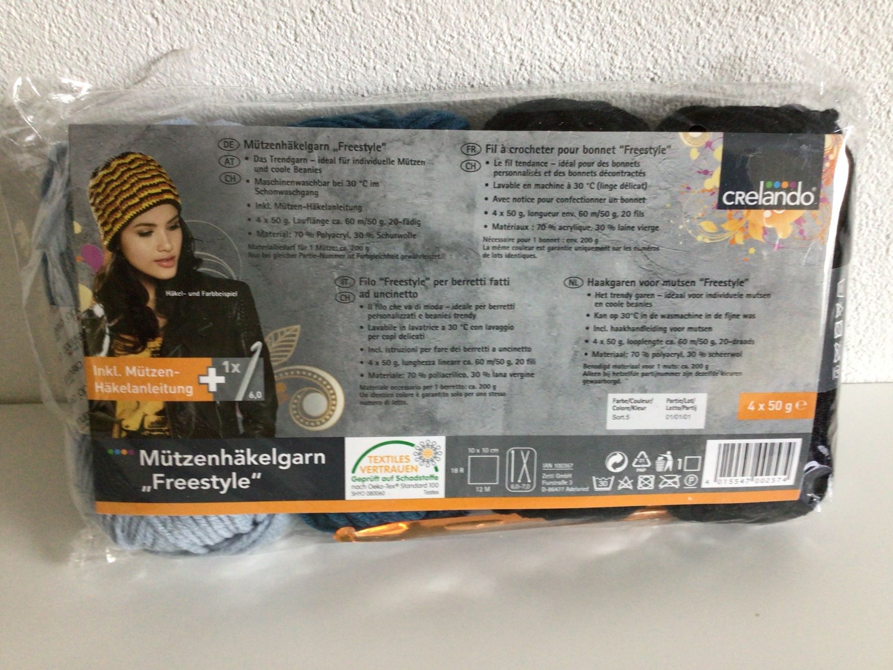 Wolle: Mützen Häkelset – Neu und originalverpackt aus Wagen von papai1 1
