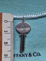 Tiffany & Co. Schlüssel Anhänger Silber 925 mit Gravur