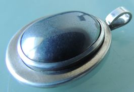 Hämatit Silber 800 Anhänger