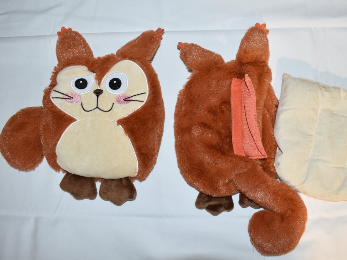 Coop Coperte: Stofftier Set Igel Eichhörnchen: Decke & Wärmekissen, top! – Usato da Speicher venduto da Indigoblau_3 5