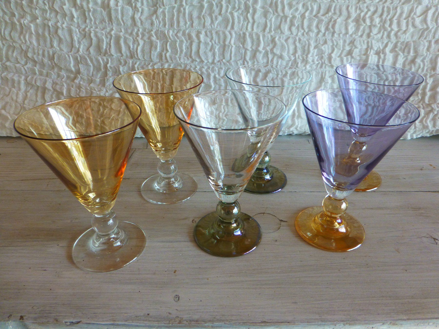 Bicchieri: 6er Set  Glaskelch, Dessertschale, Coupegläser, Eisbecher – Usato da Füllinsdorf venduto da Kapellie