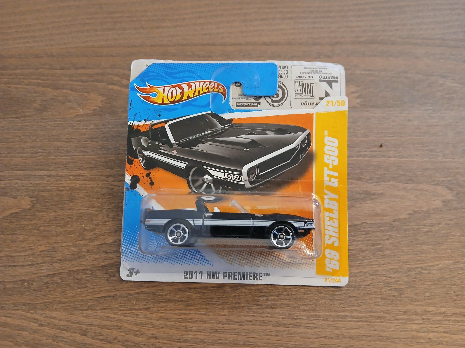 Hot Wheels Modellini d'auto: 1969 Shelby GT-500 – Nuovo e nell'imballaggio originale da Wiedlisbach venduto da Pontiacman93