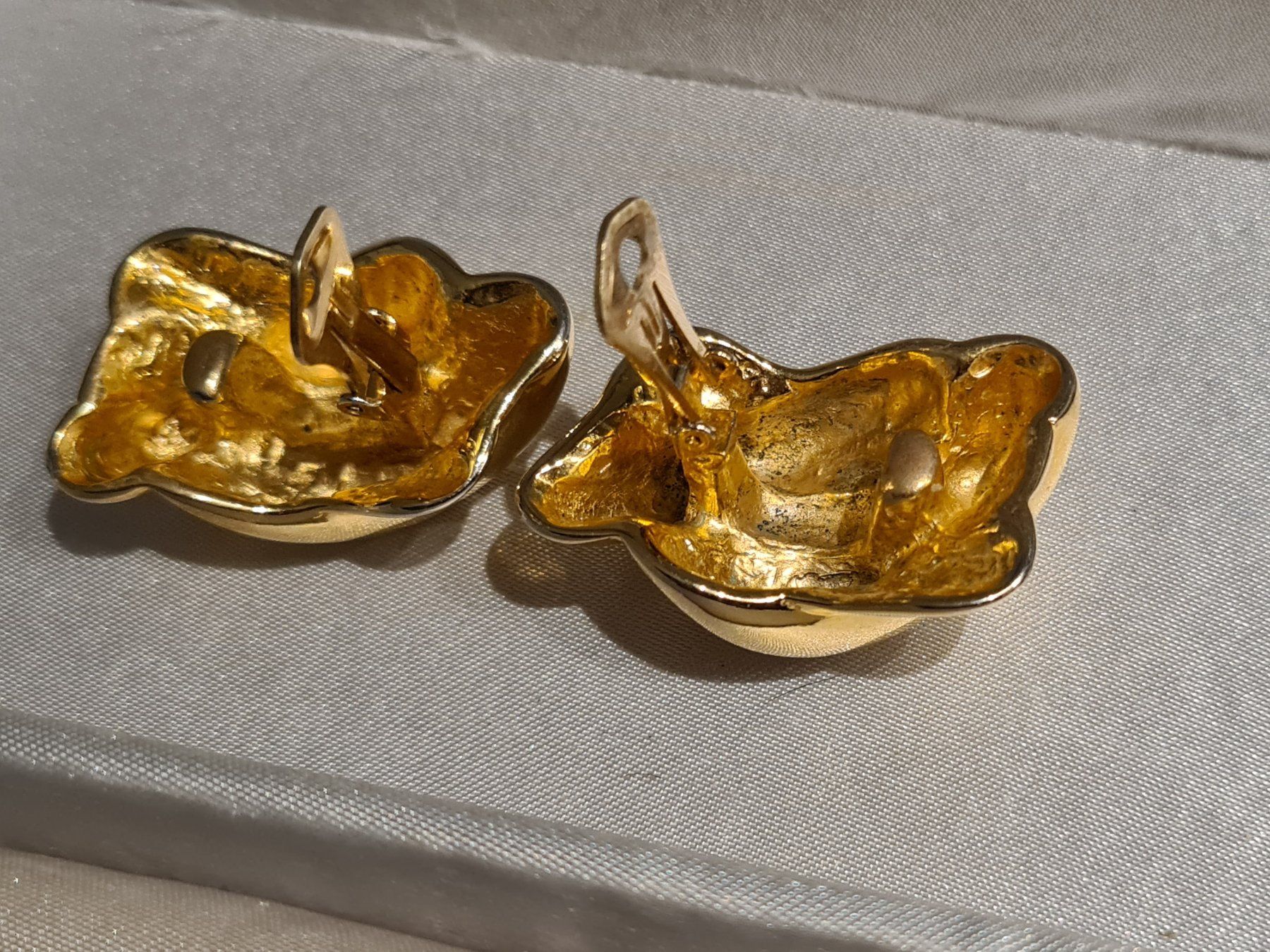 Pierre Lang Ohrringe & -stecker: Elegante goldene Ohrringe Pierre Lang – Neu (gemäss Beschreibung) aus Frauenfeld von Purzli 2