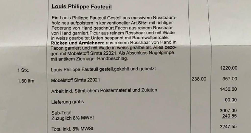 Poltrone: Louis Philippe Sessel Nussbaum Zebra Look Top Zustand! – Usato da Herisau venduto da Pirelli4 2