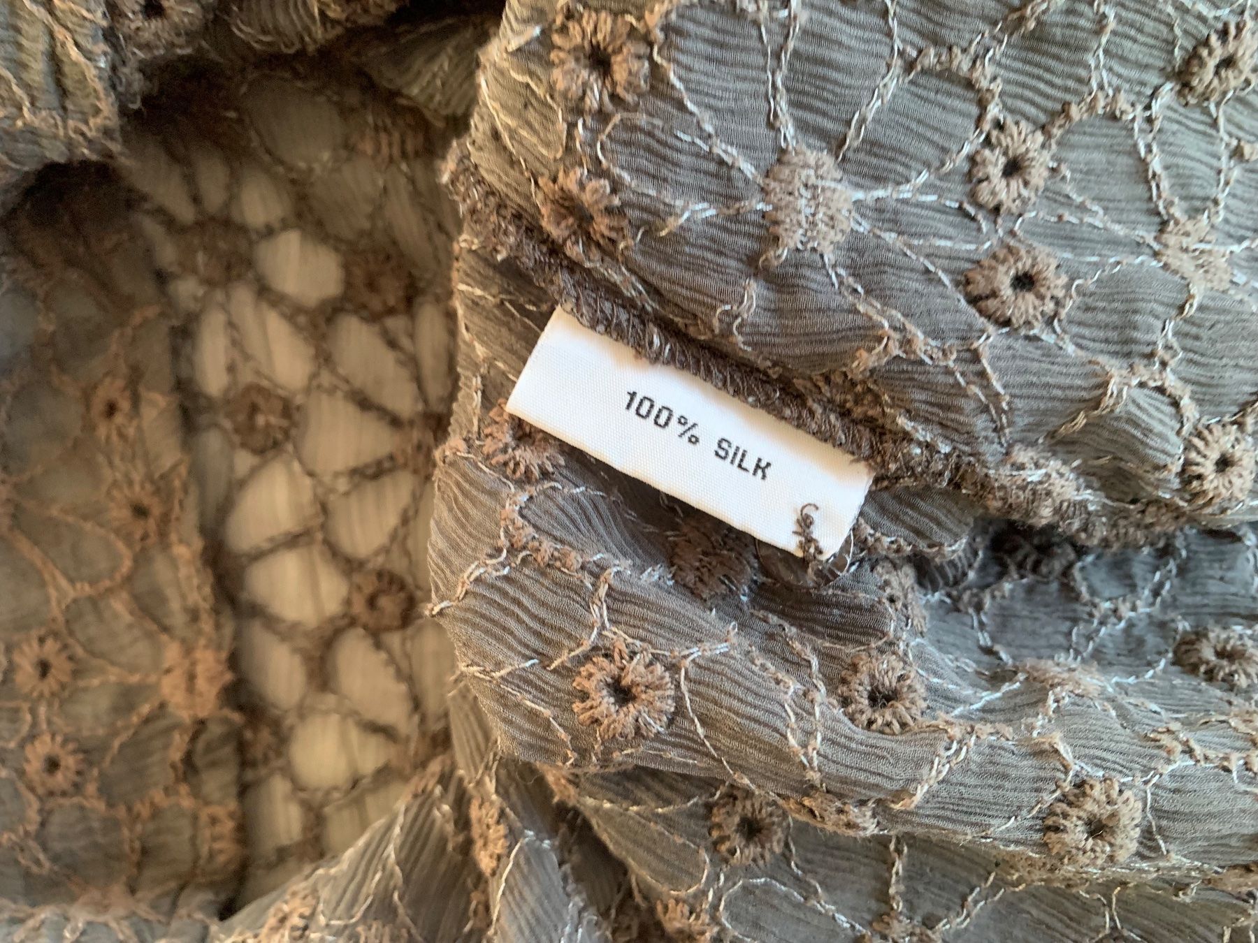 Nile Camicette: NILE Longbluse / Tunikabluse Gr. S 100% Seide – Nuovo (secondo la descrizione) da Meiringen venduto da Stuffandmore 3