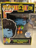 Funko POP! Rocks Blacklight Jimi Hendrix with Purple Guitar