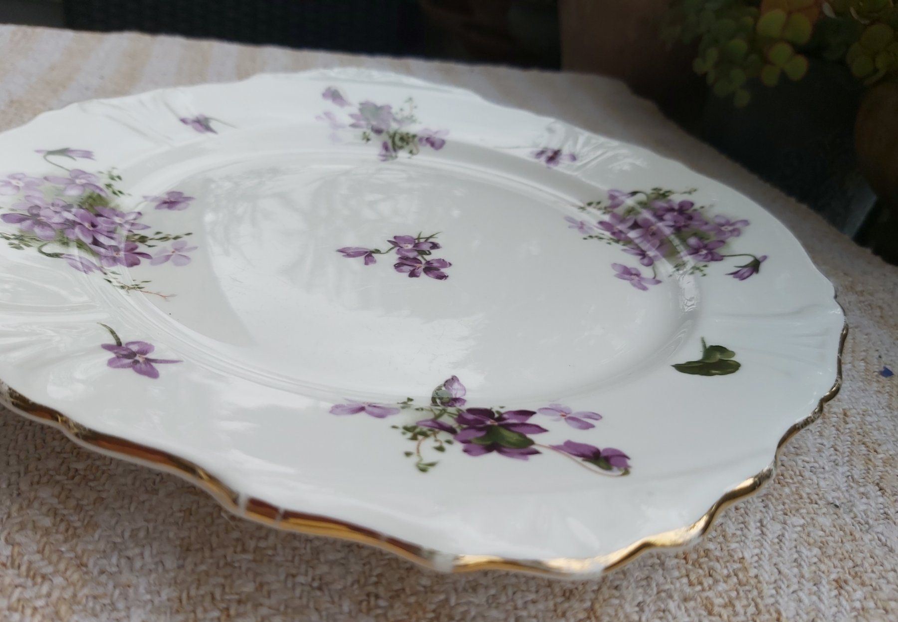Spode Plateaux: Gebäckteller Spode Hammersley Weilchen – D'occasion à Bern par aronari 3