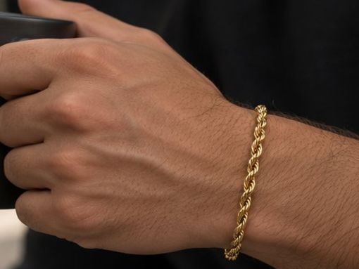Bracciali & Braccialetti: Armband 8karat Echtgold – Nuovo e nell'imballaggio originale da Hemmental venduto da GoldundGlanz