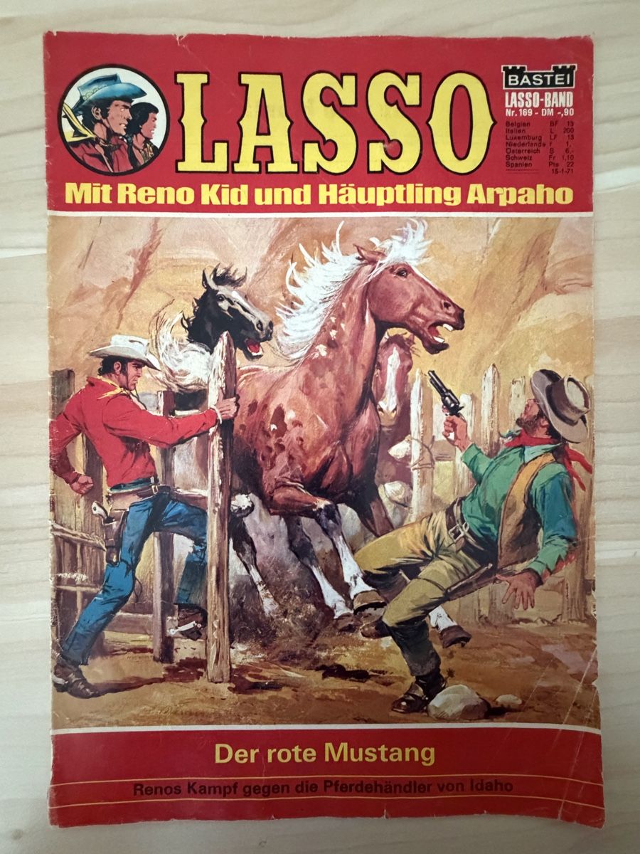 Comics: Lasso Western Bastei Heft 169 – Gebraucht aus Kehrsatz von Raboy