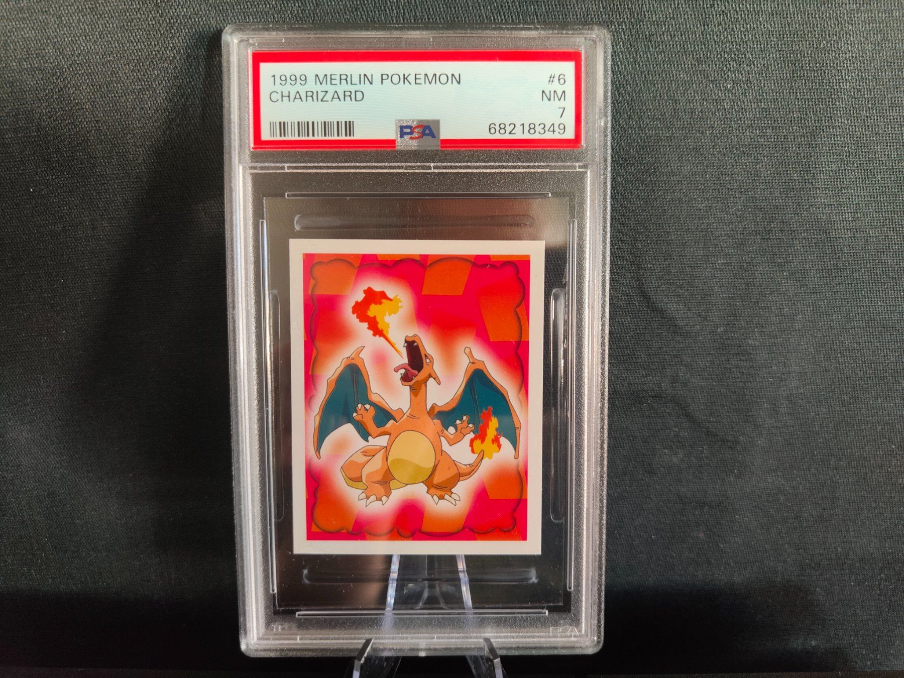 Pokémon Carte collezionabili: 1999 Merlin Pokemon #6 Charizard PSA 7  (3) – Usato da Männedorf venduto da Molum