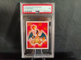 1999 Merlin Pokemon #6 Charizard PSA 7  (3)