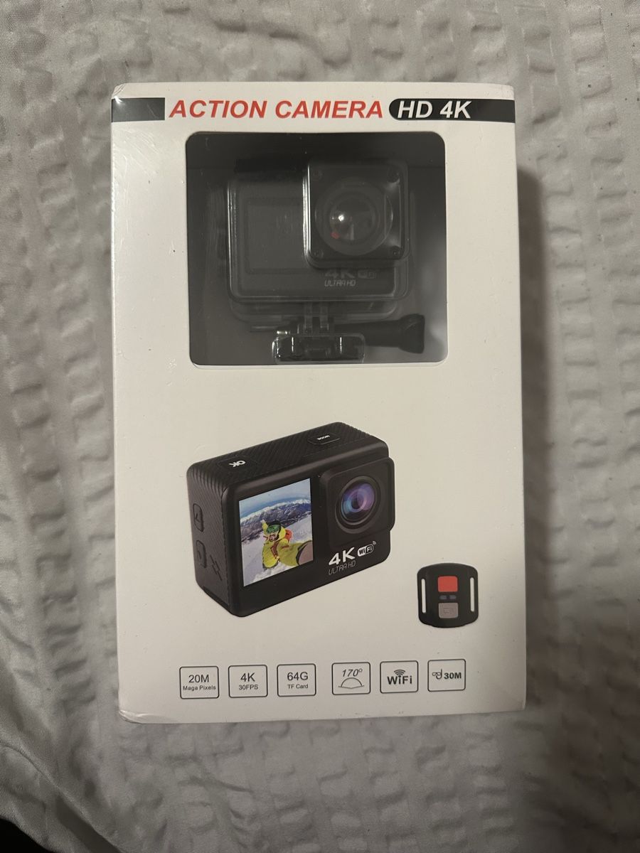 Action Cam: Action Kamera Ultra HD 4K – Nuovo e nell'imballaggio originale da Dietikon venduto da sal_zdn5
