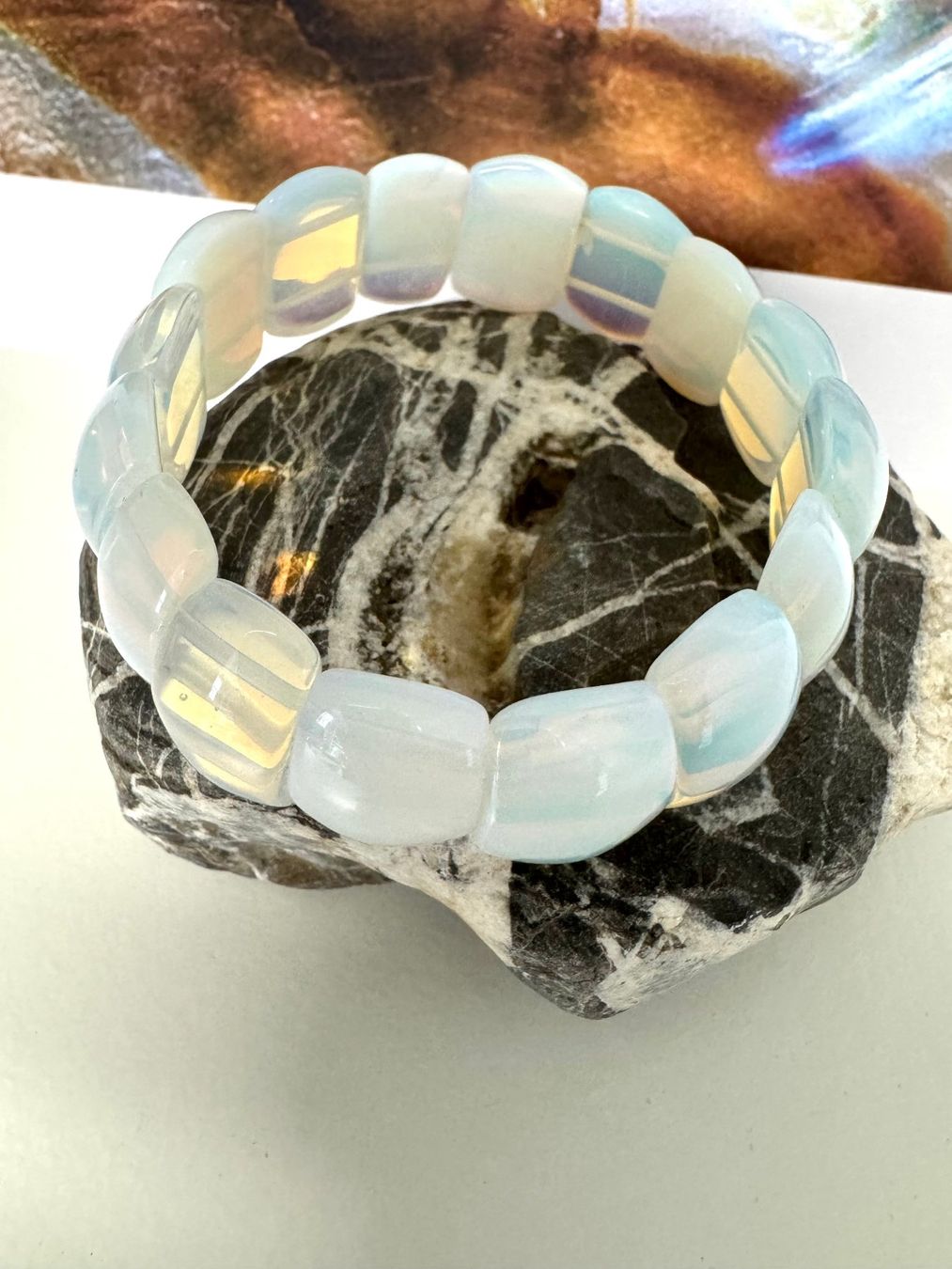 Bracciali & Braccialetti: Armband Opalit – Nuovo (secondo la descrizione) da Biberist venduto da tl-schmuck