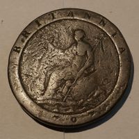 George III Cartwheel Twopenny Coin von 1797