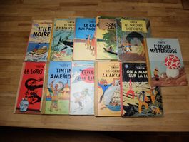 lot 11 Tintins anciens / 1946 a 1960