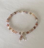 Edelstein Armband Botswana Achat facettiert Silber auf Mass