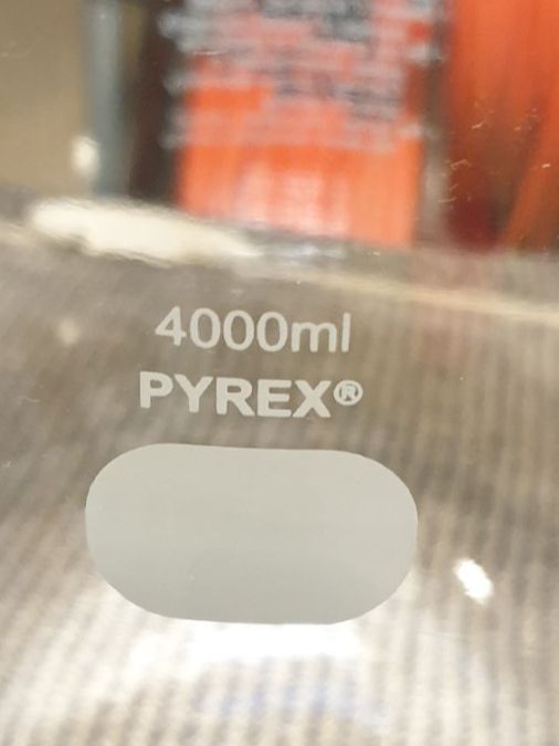 Bicchieri: Pyrex Lab Glass 4000 mL – Nuovo (secondo la descrizione) da Wolfhalden venduto da tmr_gt5k 2