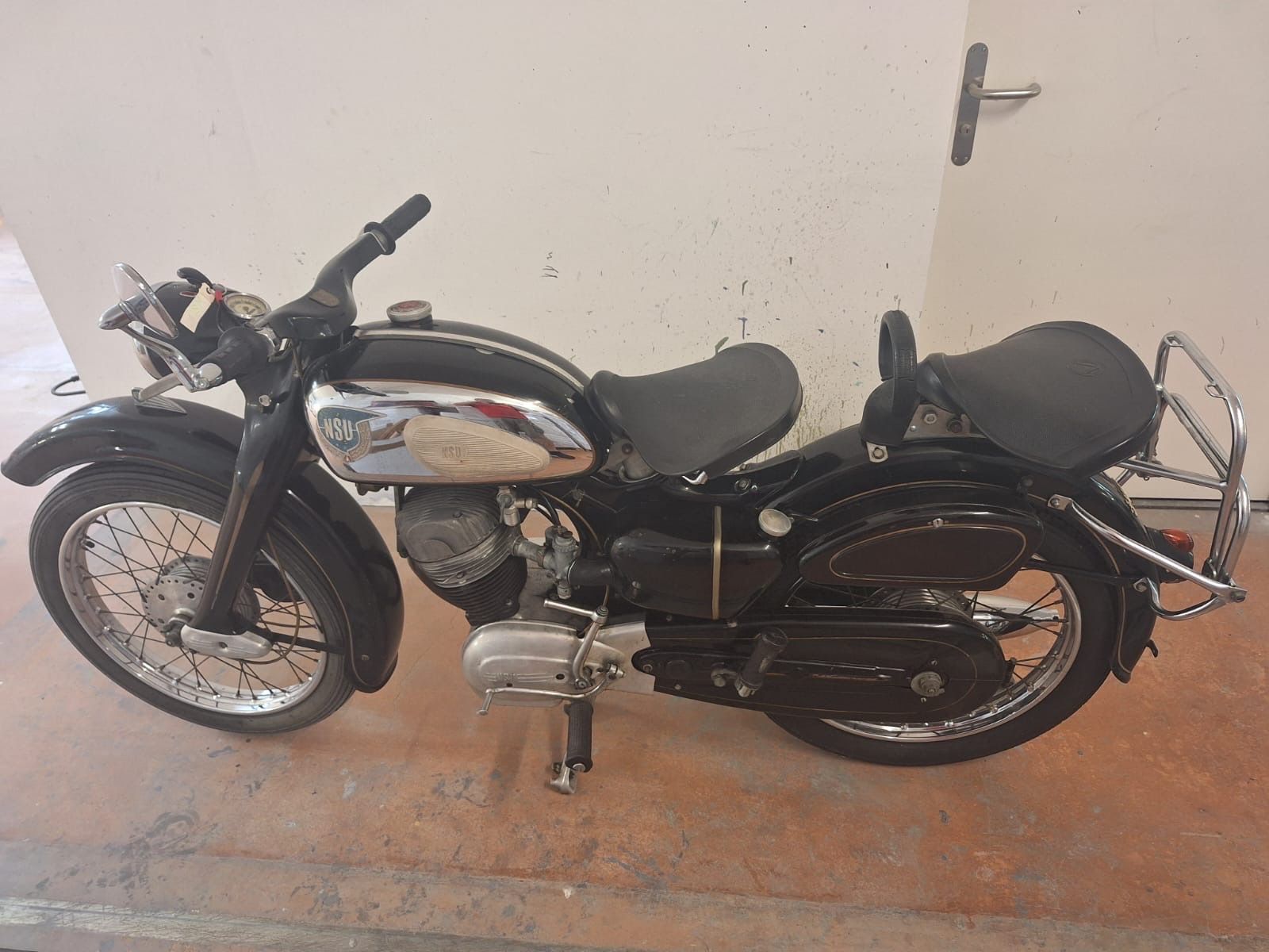 Strasse: Oldtimer Motorrad NSU 125 Osb 1956 – Gebraucht aus Zürich von Levelart