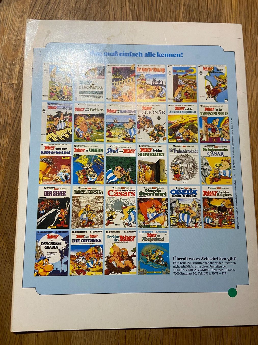 Fumetti: Asterix und Kleopatra Softcover – Usato da Fribourg venduto da J334455 2