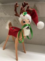 Annalee Vintage Christmas Reindeer Decoration Figure