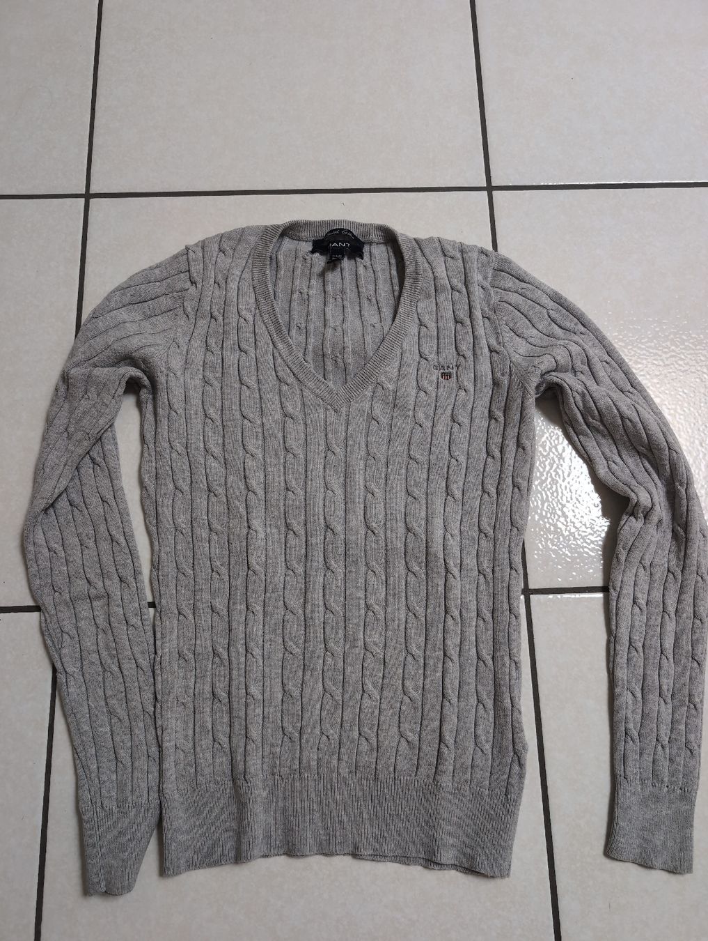 Gant Pullover & Sweatshirts: Pullover Gant grigio chiaro XS  – Gebraucht aus S. Pietro von van_2826