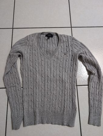 Pullover Gant grigio chiaro XS 