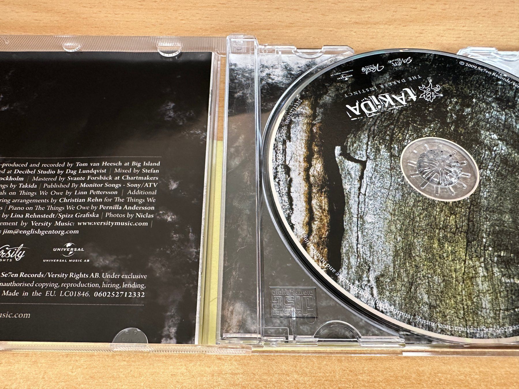 CDs: B2 Takida – The Darker Instinct – Gebraucht aus Rikon im Tösstal von Alpenmutz 2
