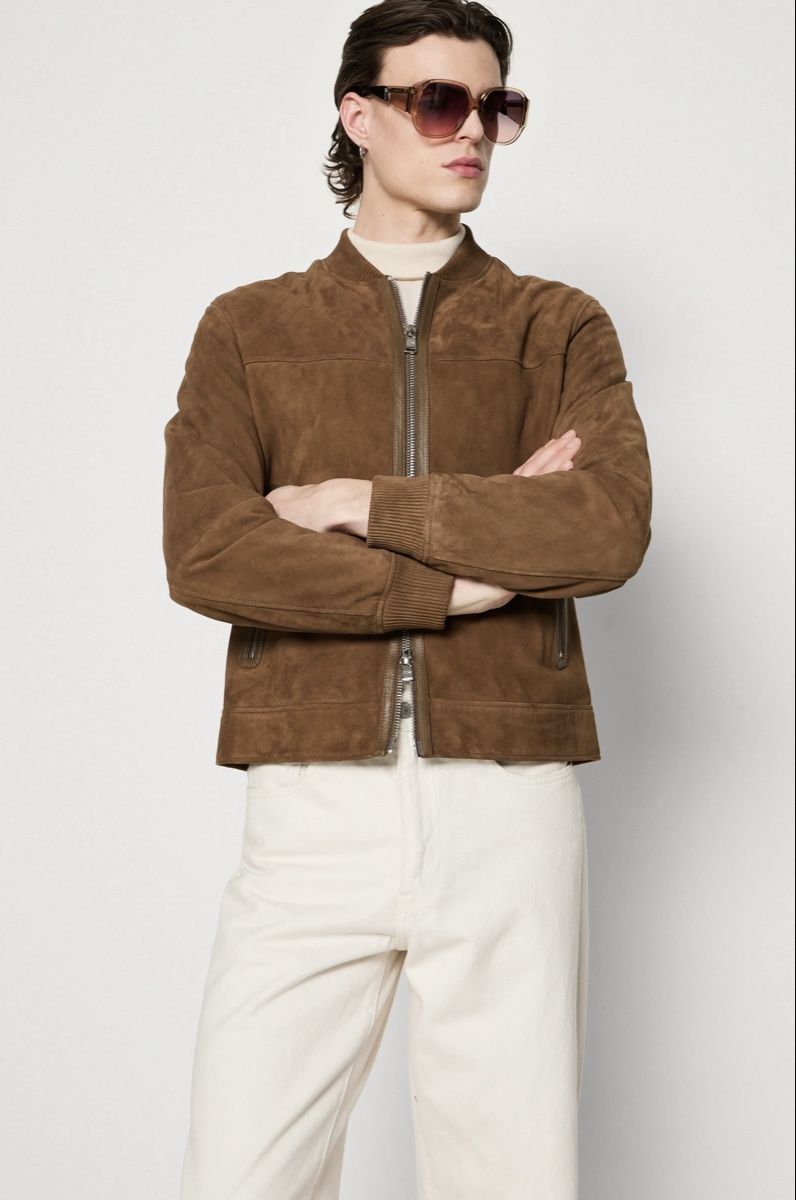Hugo Boss Giacche: BOSS MALBANO - Bomberjacke - open brown – Nuovo e nell'imballaggio originale da Wittenbach venduto da bes_k8vr 6