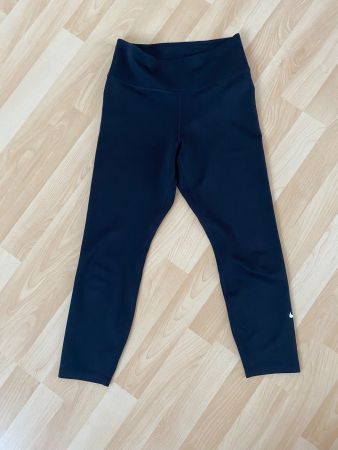 Nike Sporthose 7/8 schwarz, Grösse S