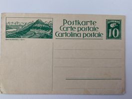 Postkarte mit Bild von Bad Gurnigel / Bern, blanco frankiert