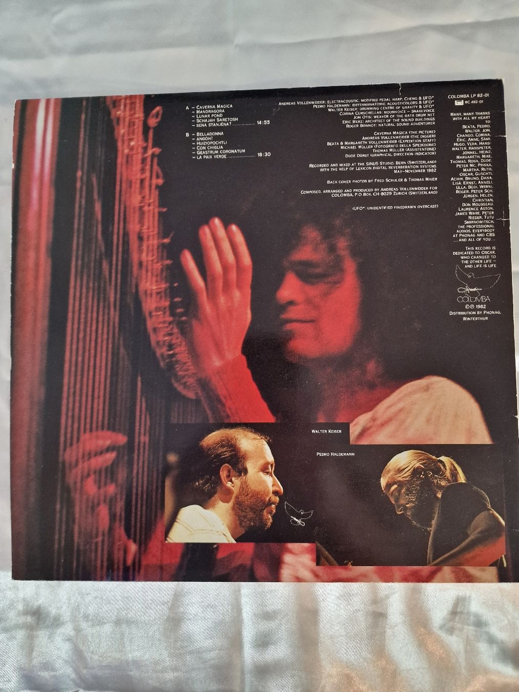Dischi in vinile: Lp Andreas Vollenweider-Caverna Magica – Usato da Pfaffnau venduto da gunport 4