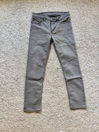 Levis Herren 511 Herren Jeans 32/32 Grau