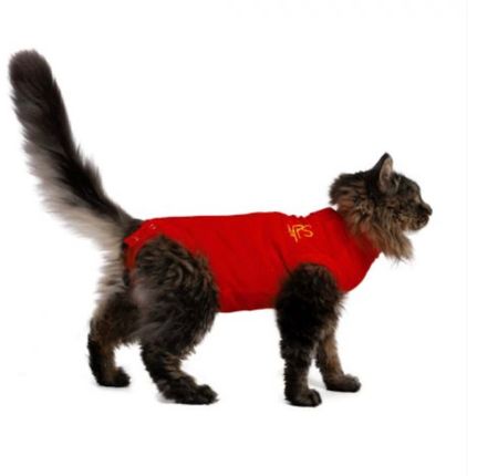 Medical Pet Shirt XXXS, Katzenshirt, Rot, neuwertig