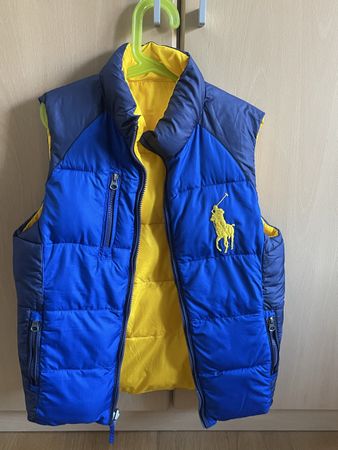 Ralph Lauren Reversible Padded Vest, Size M (10-12) Kids