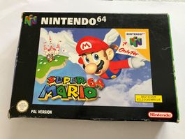 Super Mario 64 N64, mit Originalverpackung, Top Zustand